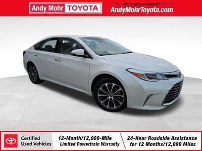 Certified 2018 Toyota Avalon XLE Premium
