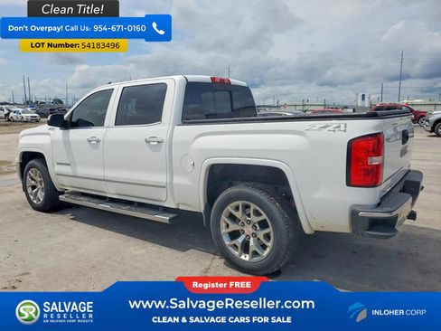 Used 2015 GMC Sierra 1500 SLT w/ SLT Crew Cab Value Package AWD/4WD image 3