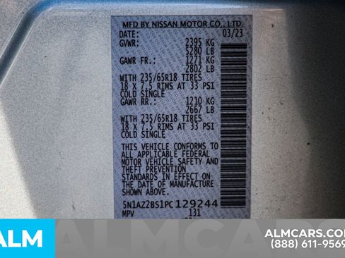 Used 2023 Nissan Murano SV image 51