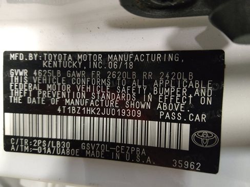 Used 2018 Toyota Camry XSE w/ Driver Assist Package FWD image 33