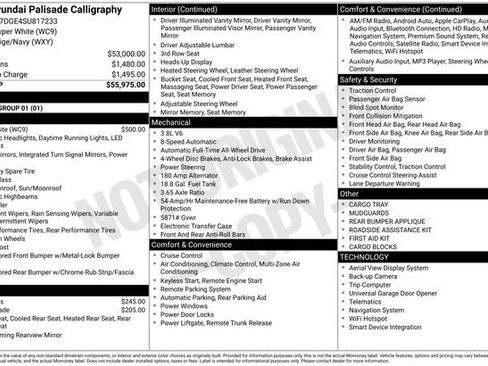 Certified 2025 Hyundai Palisade Calligraphy AWD/4WD image 34