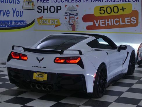 Used 2019 Chevrolet Corvette Stingray Coupe w/ Carbon Flash Badge Package RWD image 7