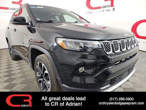 Certified 2024 Jeep Compass Limited w/ Sun and Sound Group AWD/4WD image 1