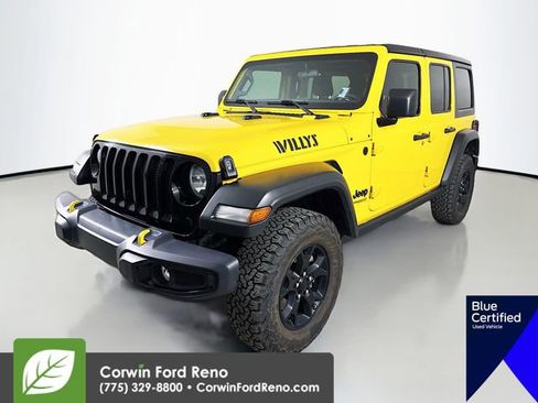 Used 2021 Jeep Wrangler Unlimited Sport AWD/4WD image 4