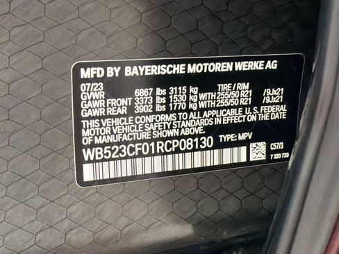 Certified 2024 BMW iX xDrive50 w/ Sport Package AWD/4WD image 26