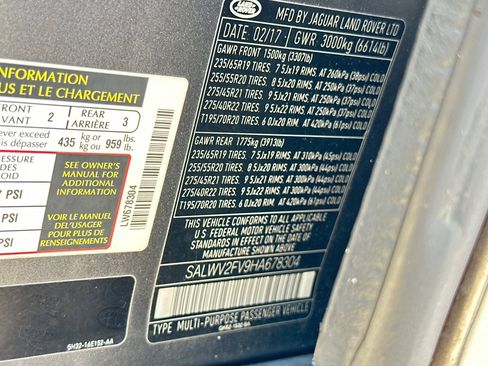 Used 2017 Land Rover Range Rover Sport HSE Dynamic image 35