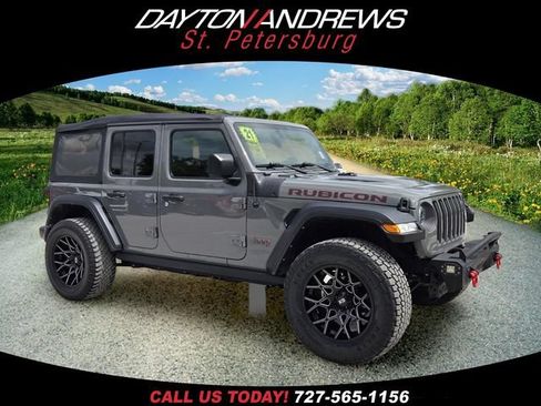 Used 2021 Jeep Wrangler Unlimited Rubicon AWD/4WD image 1