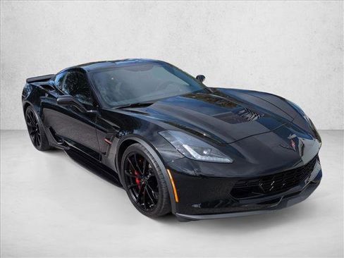 Used 2019 Chevrolet Corvette Grand Sport w/ Carbon Flash Badge Package image 3