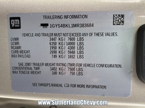 Used 2021 Cadillac Escalade Premium Luxury w/ LPO, Illumination Package image 55