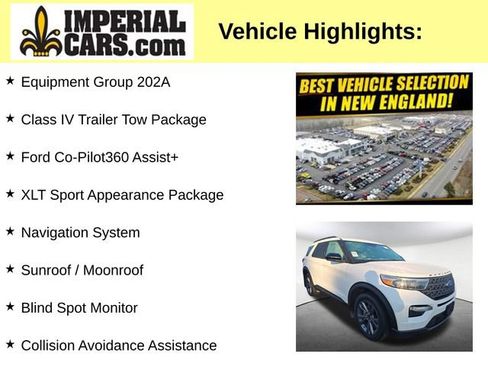 Used 2023 Ford Explorer XLT w/ Equipment Group 202A AWD/4WD image 3