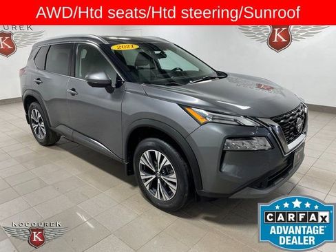 Used 2021 Nissan Rogue SV AWD/4WD image 1