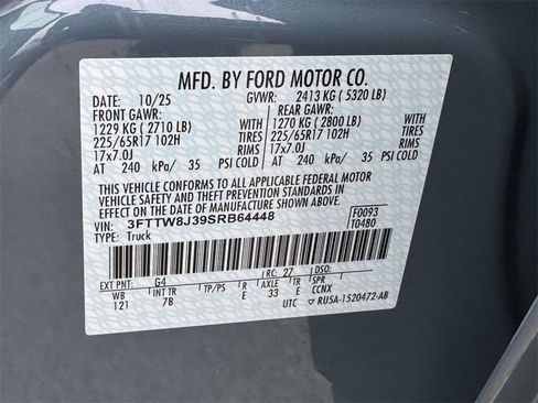 New 2025 Ford Maverick XLT w/ Equipment Group 301A image 26