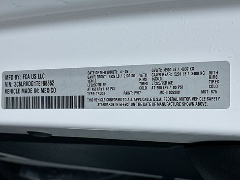 New 2026 RAM ProMaster 2500 w/ Convenience Group FWD image 18