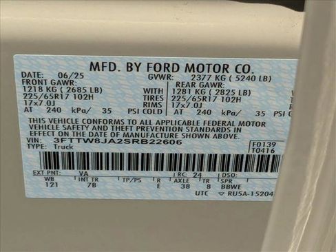 New 2025 Ford Maverick XLT w/ XLT Luxury Package image 17