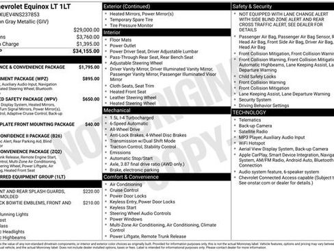 Used 2022 Chevrolet Equinox LT AWD/4WD image 5