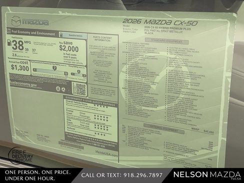 New 2026 MAZDA CX-50 2.5 Hybrid w/ Weather Package image 17