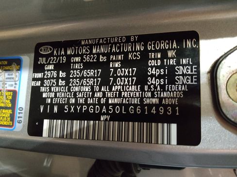 Used 2020 Kia Sorento AWD V6 image 33