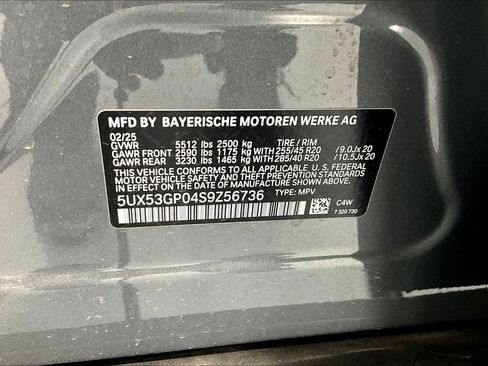 New 2025 BMW X3 xDrive30i w/ Convenience Package AWD/4WD image 25