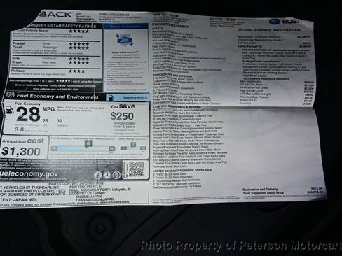 Used 2018 Subaru Outback 2.5i Limited image 45