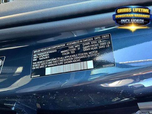 New 2026 Volvo XC90 B6 Plus w/ Protection Package Premier AWD/4WD image 22