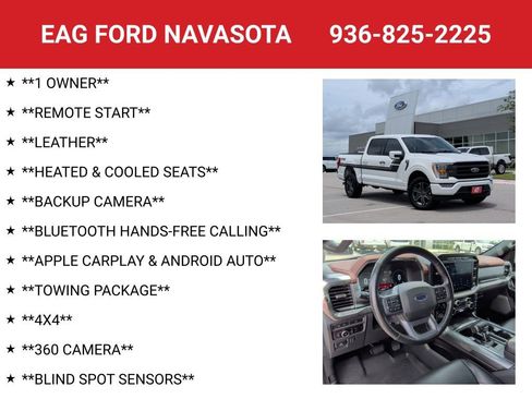 Used 2023 Ford F150 Lariat AWD/4WD image 4