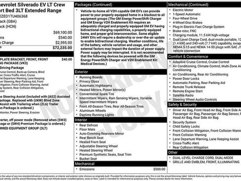 New 2026 Chevrolet Silverado EV LT image 7