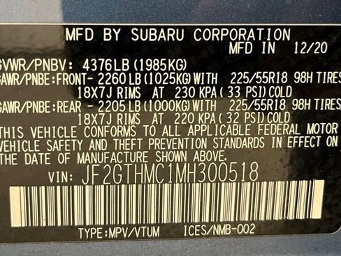 Used 2021 Subaru Crosstrek 2.5i Limited AWD/4WD image 59