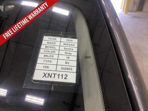 New 2026 Nissan Sentra SV w/ Floor Mat Package FWD image 34