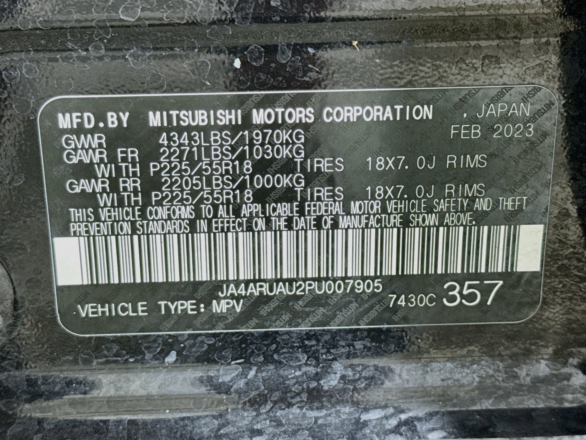Used 2023 Mitsubishi Outlander Sport ES AWD/4WD image 40