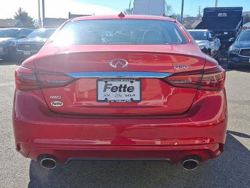 Certified 2023 INFINITI Q50 Luxe w/ Cargo Package image 5