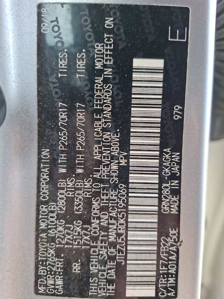 Used 2019 Toyota 4Runner SR5 RWD image 34
