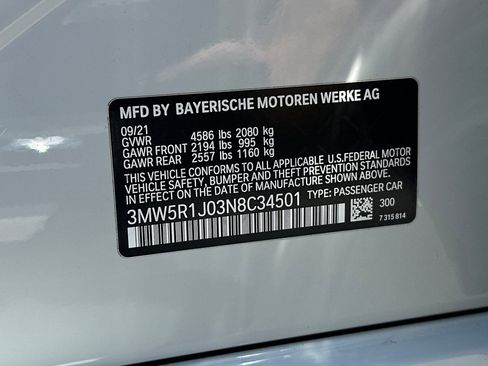 Used 2022 BMW 330i Sedan w/ Premium Package image 29