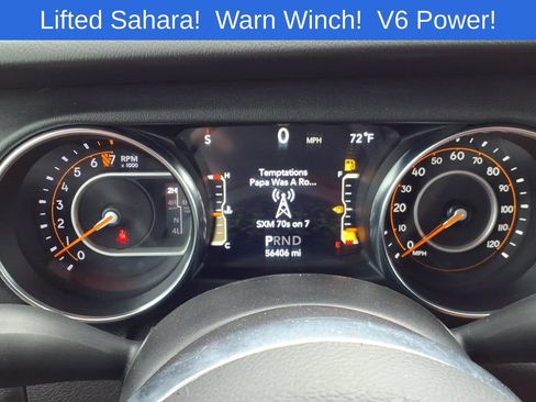 Used 2021 Jeep Wrangler Unlimited Sahara w/ LED Lighting Group AWD/4WD image 24