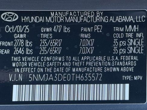 New 2026 Hyundai Tucson SE FWD image 27