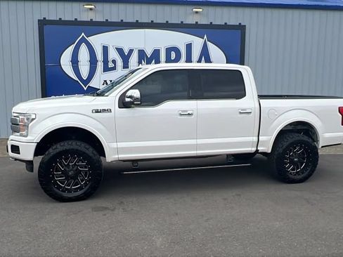 Used 2019 Ford F150 Platinum w/ Max Trailer Tow Package AWD/4WD image 1