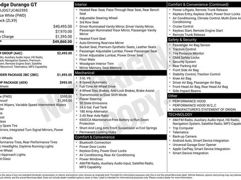 Used 2018 Dodge Durango GT w/ Premium Group image 14