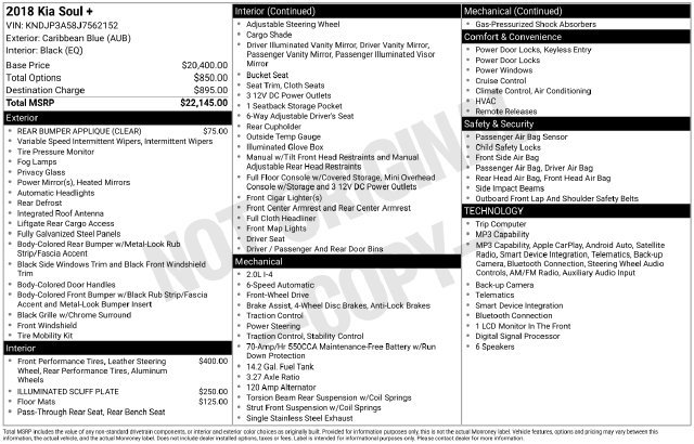 Used 2018 Kia Soul + FWD image 32