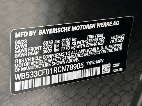 Used 2024 BMW iX M60 AWD/4WD image 23