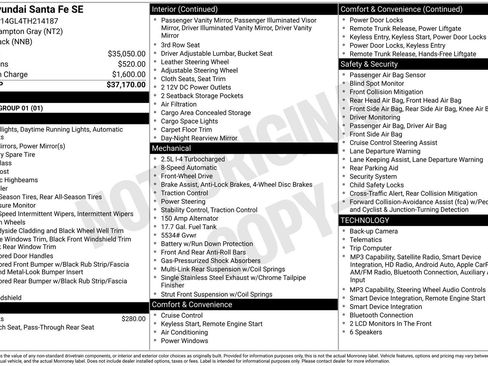 New 2026 Hyundai Santa Fe SE FWD image 20