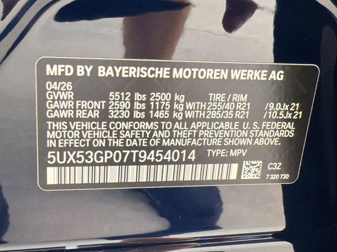 New 2026 BMW X3 xDrive30i w/ Premium Package AWD/4WD image 21
