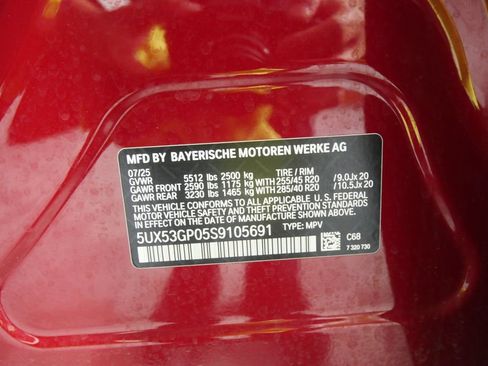 Certified 2025 BMW X3 xDrive30i AWD/4WD image 26