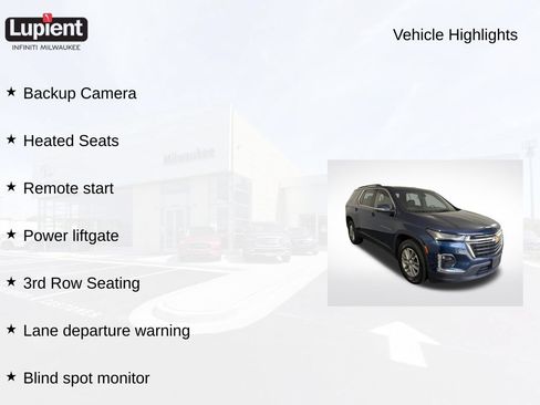 Used 2023 Chevrolet Traverse LT AWD/4WD image 2