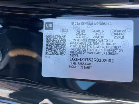 Used 2024 Chevrolet Camaro LT w/ RS Package RWD image 27
