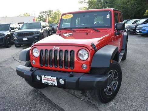 Used 2018 Jeep Wrangler Unlimited Sport w/ Connectivity Group AWD/4WD image 12