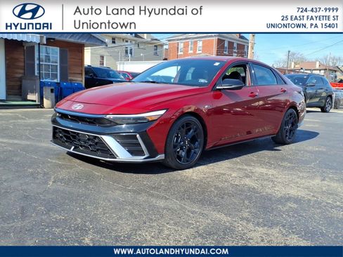 Certified 2025 Hyundai Elantra N Line FWD image 1