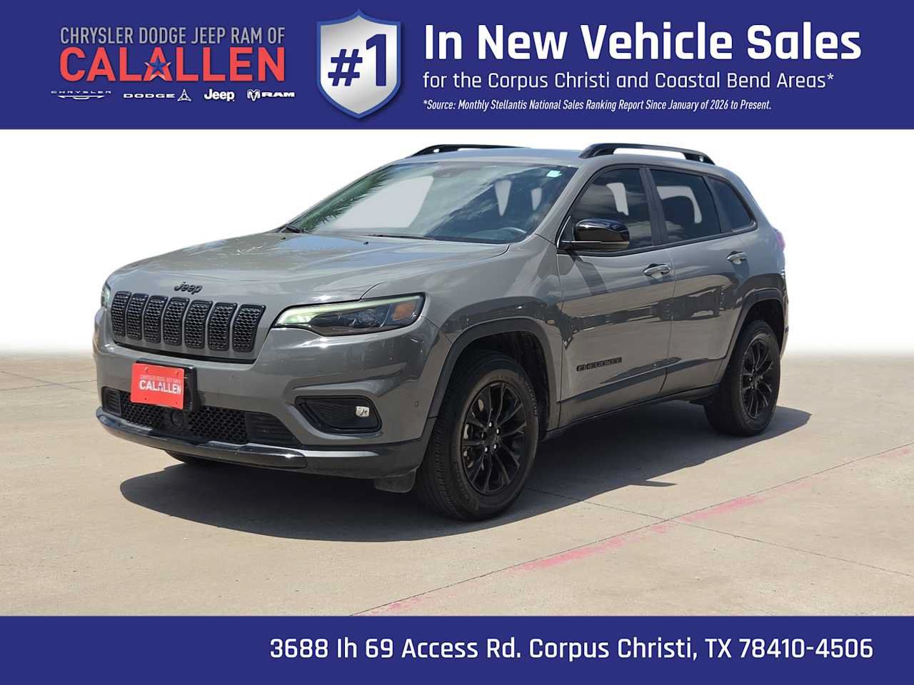 Certified 2023 Jeep Cherokee Altitude Lux AWD/4WD image 1