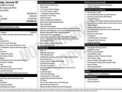 Used 2019 Dodge Journey SE