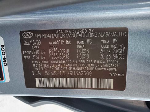 Used 2009 Hyundai Santa Fe Limited image 24