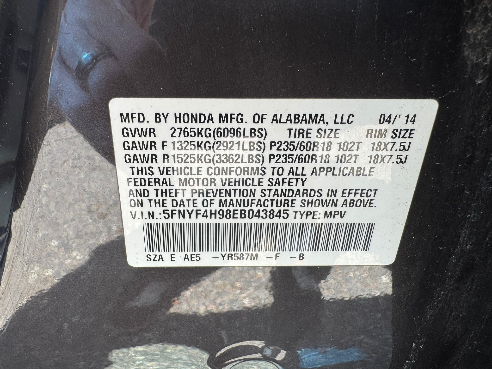 Used 2014 Honda Pilot Touring image 28