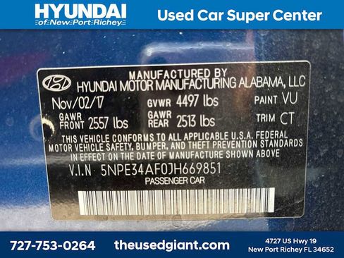 Used 2018 Hyundai Sonata Sport w/ Cargo Package image 14